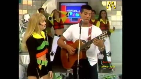 ANGÉLICA E MAURICIO MATTAR APAIXONADOS ANGEL MIX 1996 !!