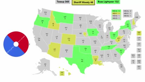 2024 Spinner Election - Sheriff Woody vs Buzz Lightyear