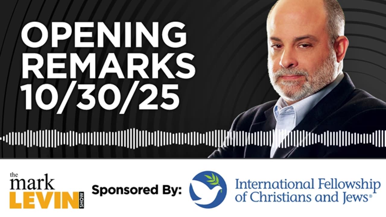 Mark's Opening Remarks - 10/30/25