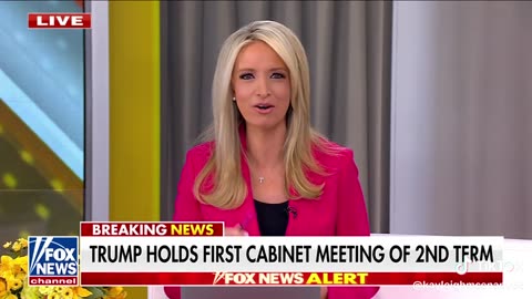 Trump's First Cabinet Meeting 2.27.25