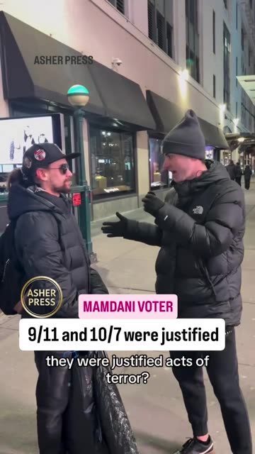 Mamdani voter says 9/11 and 10/7 were justified