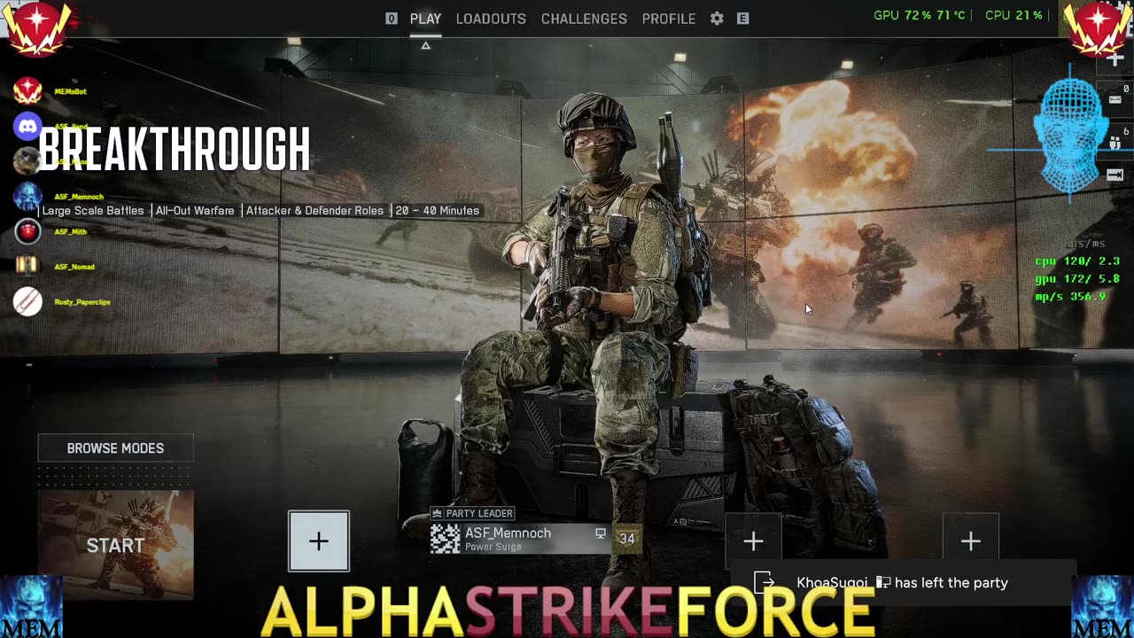 Battlefield 6 Fun with Mem and the ASF crew!!