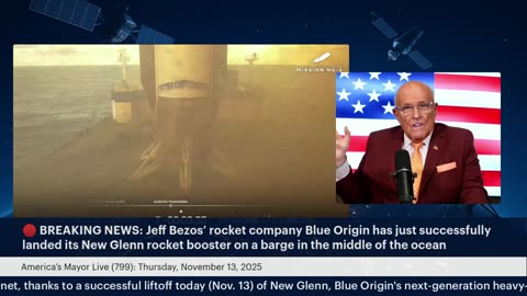 America's Mayor Live (799): America Reasserts Its Dominance in Space Race