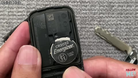 how to change battery in honda key fob