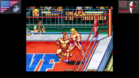 ファイヤー・スープレックス (Arcade - 1993) [JP Version of "3 Count Bout"]