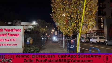 Protest Outside Portland ICE Facility - Patriot Weekend