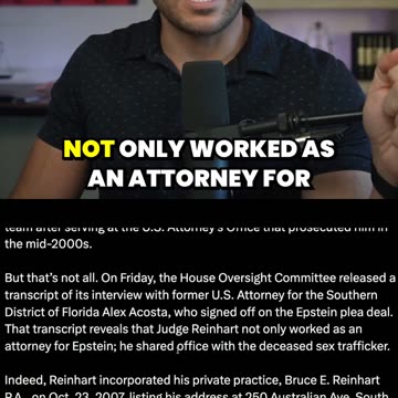 Epstein’s Judge Exposed for SHARING OFFICE With Him