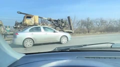 Ukrainian Forces Evacuate Destroyed French CAESAR SPH from Pokrovsk Front