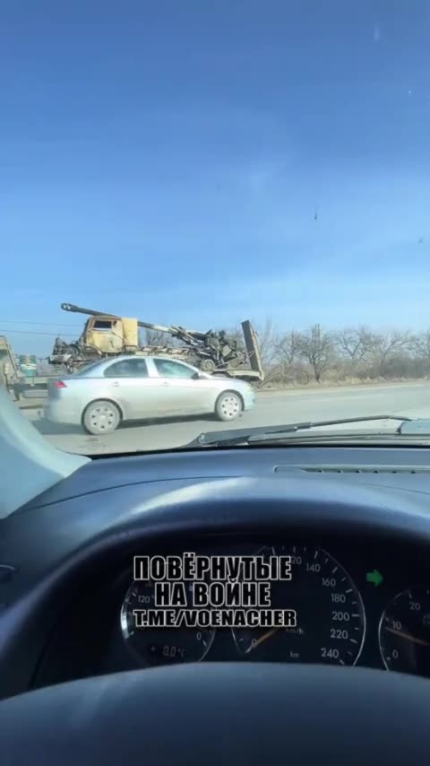 Ukrainian Forces Evacuate Destroyed French CAESAR SPH from Pokrovsk Front