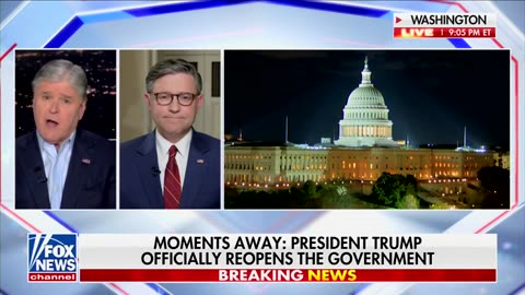 Speaker Johnson Joins Hannity on Fox News