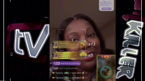 😂 BIG MESSY RUNS UP IN TOMIKAY LIVE CHECKS THE FUCK OUT OF HER