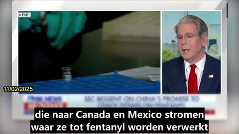 【NL】Bessent: Hoop dat CCP belofte nakomt om fentanylprecursoren niet meer naar Noord-Amerika te...