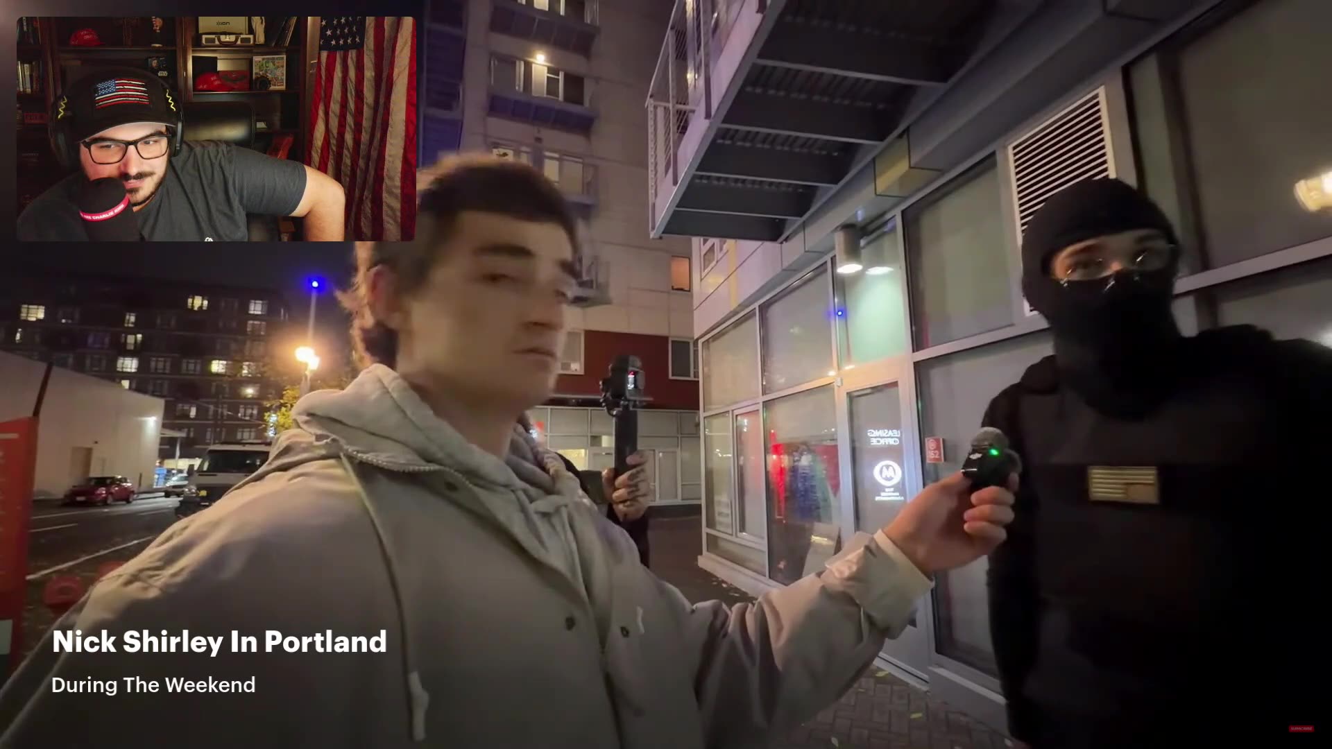 #ANTIFA Leader Chandler Of #Portland Interviewed By #Nick Shirley At #ICE #Protest