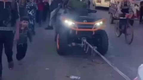 🇵🇸 Gaza | Vehicles belonging to Yasser Abu Shabab militias were seized by the resistance