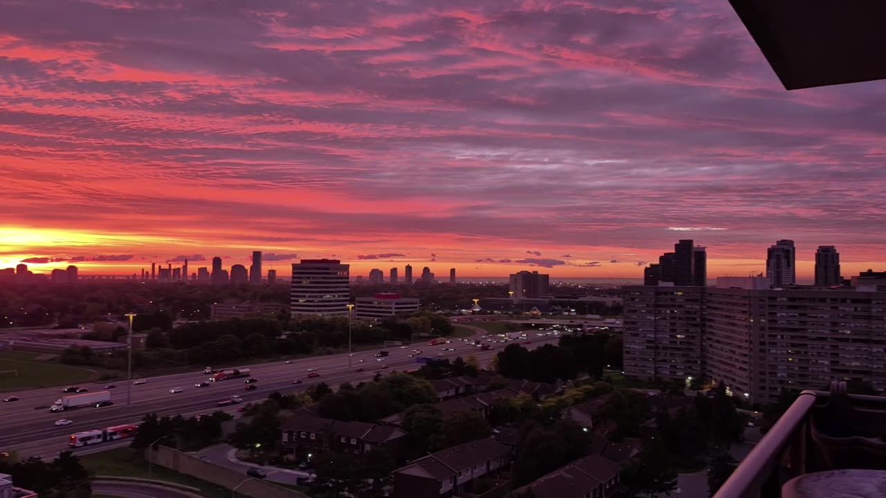Toronto sunrise