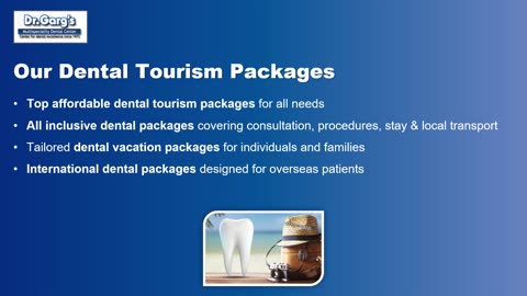 Affordable Dental Tourism Packages in Delhi –All Inclusive Care with Dr. Garg’s Dental Center