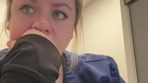 This is an EXCELLENT video American nurse films herself trying to get approval