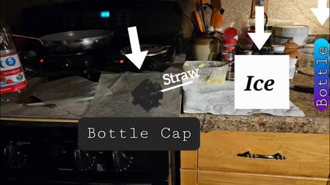 😨💧 Creepy! Unexplained Movement of Water Bottle Cover | TheHauntingHour