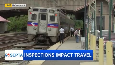 SEPTA riders deal with delayed, overcrowded trains amid inspections