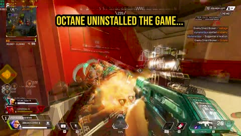 Wattson Deletes Octane Mid-Zip! ⚡ | Apex Legends