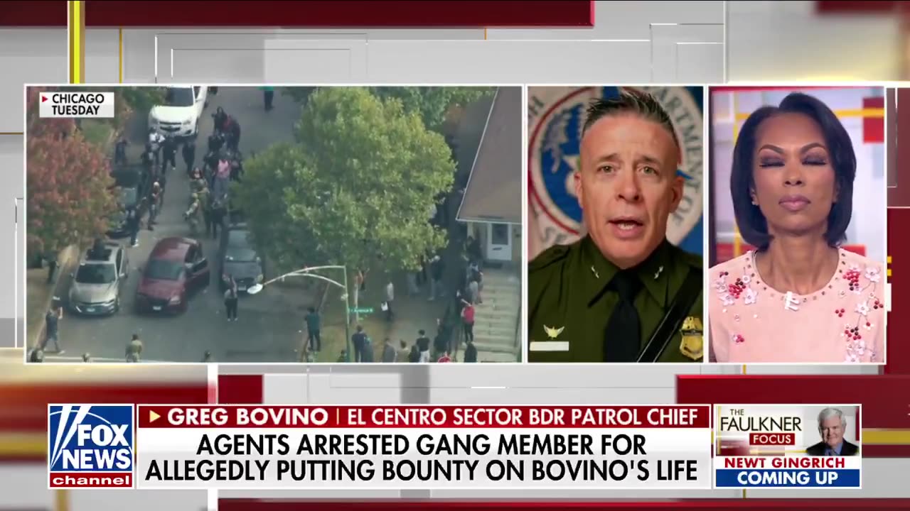 Chief Patrol Agent Bovino says gangs like MS-13 & the Latin Kings are putting local officers in danger — and that’s why ICE is stepping in to back them up.
