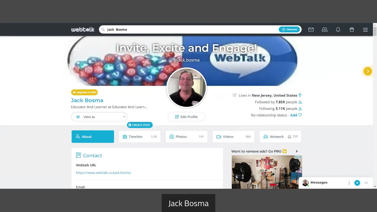 Webtalk: Jack Bosma