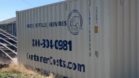 Another day, another container delivery. | USA Containers