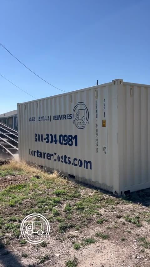 Another day, another container delivery. | USA Containers