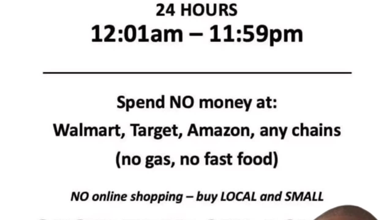 Why Is The Left and Black Community Are Calling For A Economic Blackout Tomorrow??