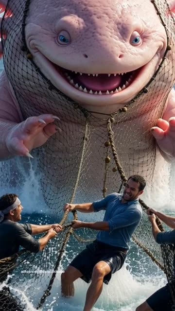 Fishermen Caught a Real Sea Monster😱