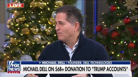Michael Dell opens up about donating $6B to "Trump Accounts.": "The opportunity
