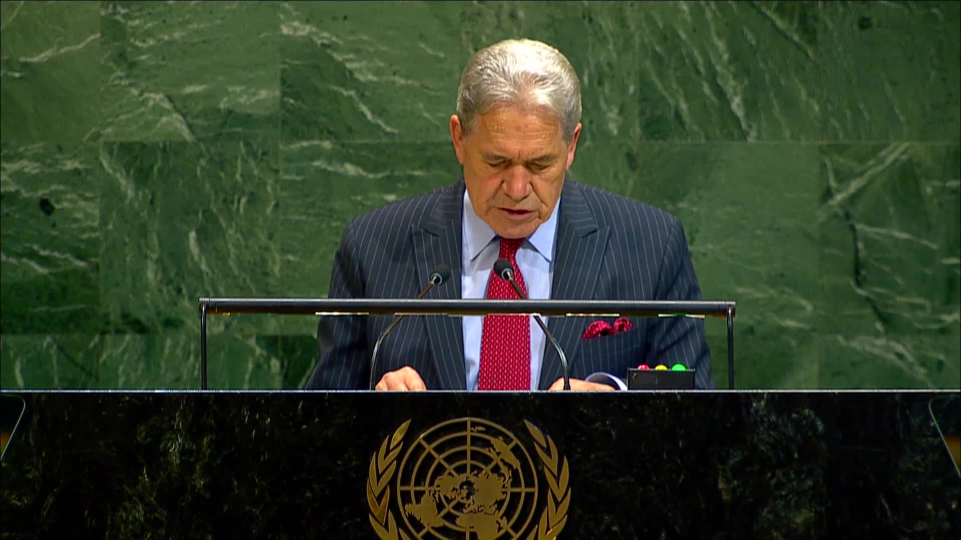 New Zealand PM Winston Peters at UNGA 2025: Global Security, Climate & Middle East| Amaravati Today