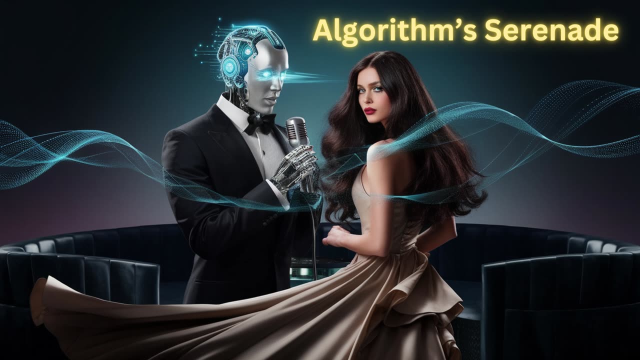 Romance Through AI: Algorithm's Serenade | Can Machines Love Humans? (Electronic Synthwave)