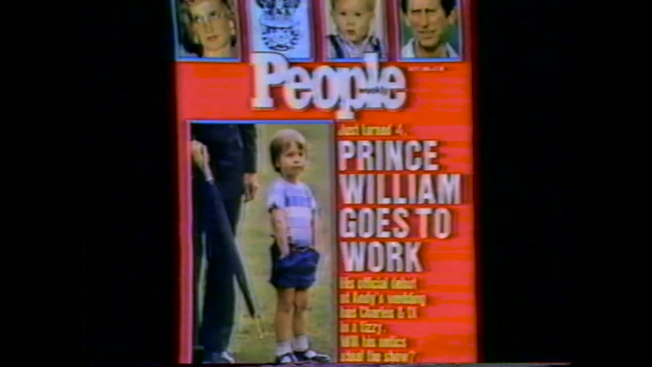 July 4, 1986 - Prince William on Cover of People Magazine