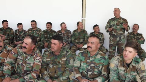 Coalition Forces Advise Peshmerga on Sniper Tactics