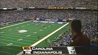 October 12, 2003 - Tony Dungy Interviewed at Halftime of Colts-Panthers Game
