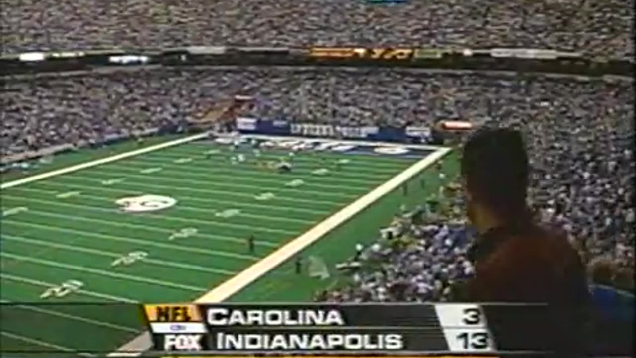 October 12, 2003 - Tony Dungy Interviewed at Halftime of Colts-Panthers Game