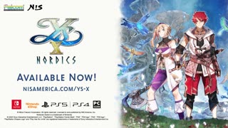 Ys X： Nordics - Official Accolades Trailer