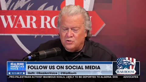 Steve Bannon Explains Initial Details on the Trump-Greenland Deal