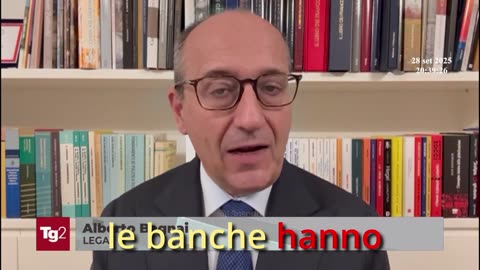Alberto Bagnai Intervento su Banche 28-09-2025
