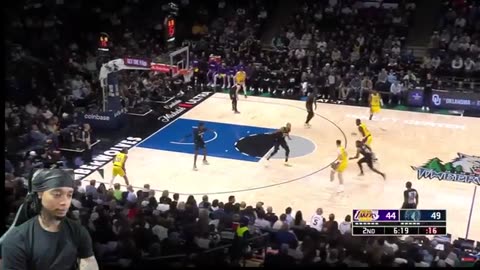Flight reacts to Minnesota Timberwolves vs Lakers highlights
