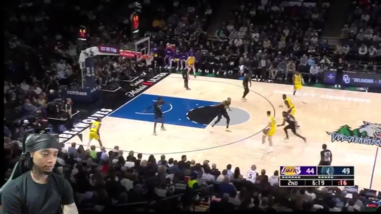 Flight reacts to Minnesota Timberwolves vs Lakers highlights