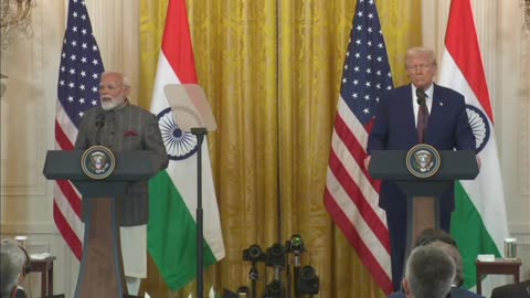 #MIGA "Make India Great Again!" Modi Trump Breifing