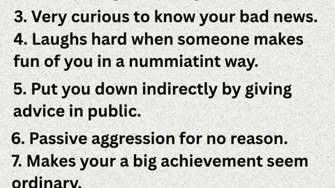 8 Signs someone is jealous of you.