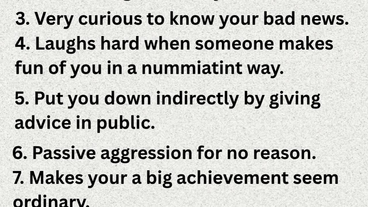 8 Signs someone is jealous of you.