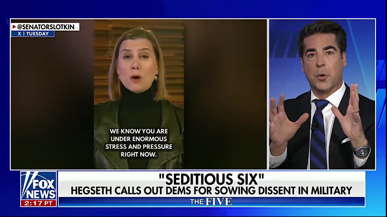 CIA Officers Tell Jesse Watters the Seditious Six Are Being Run as Assets in Destabilization Op