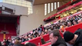 Liverpool's Anfield stadium, a symbol of English football, becomes a mosque.