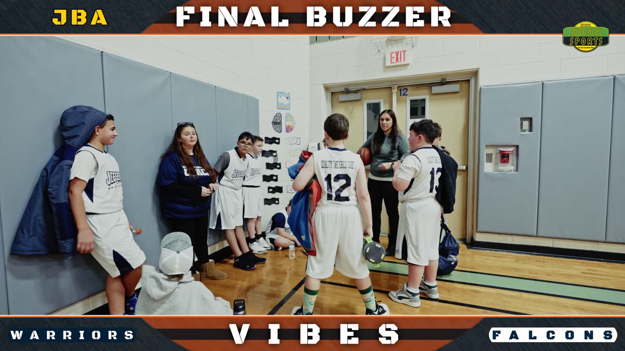 BASKETBALL | JBA | FINAL BUZZER VIBES | WARRIORS VS FALCONS 🏀