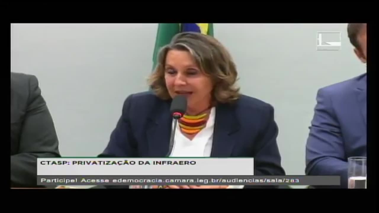 Infraero: Comissão da Câmara debate privataria. 2017/07/24
