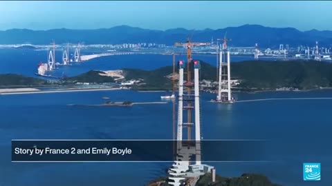 China: World's tallest bridge opens in Guizhou Province.